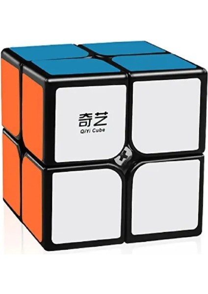 Qy 2x2 Stıckerlı Profesyonel Speed Cube -Rubık 2x2 Zeka Sabır Küpü