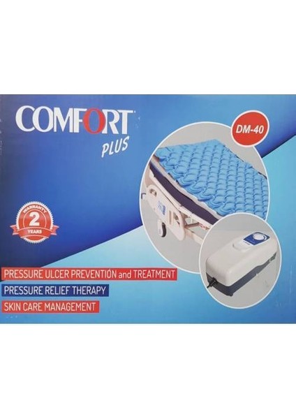 Comfort Plus Dm-40 Havalı Yatak Baklava Tipi