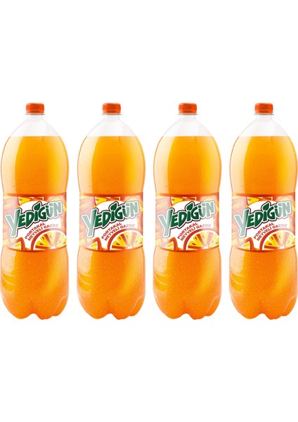 Portakal Meyveli Gazoz 2,5 Lt x 4 Adet