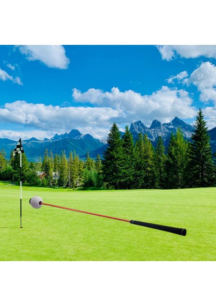 Golf Salıncak Sopa Gücü Tempo Uygulama Ekipmanı Turuncu (Yurt Dışından) indirimleri