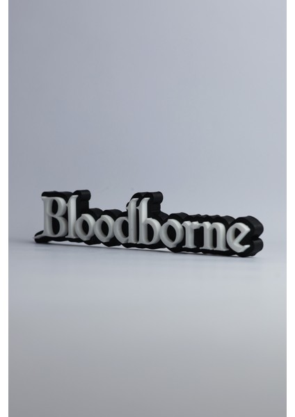 Bloodborne - 3 Boyutlu Tabela 20CM x 4cm x 1.5cm