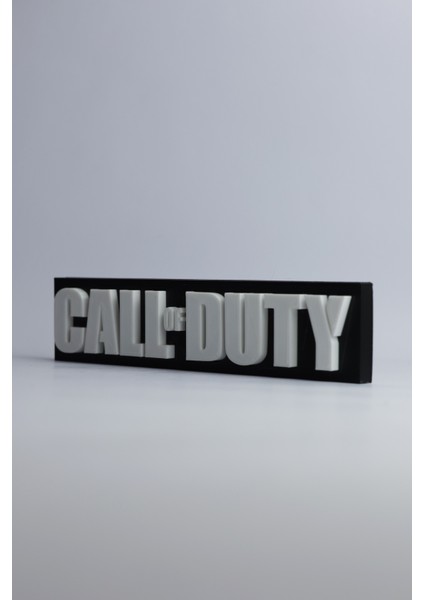 Call Of Duty - 3 Boyutlu Tabela 20CM x 4.5cm x 1.5cm