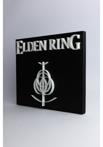 Elden Ring - 3 Boyutlu Tabela 20CM x 15.5cm x 1.5cm