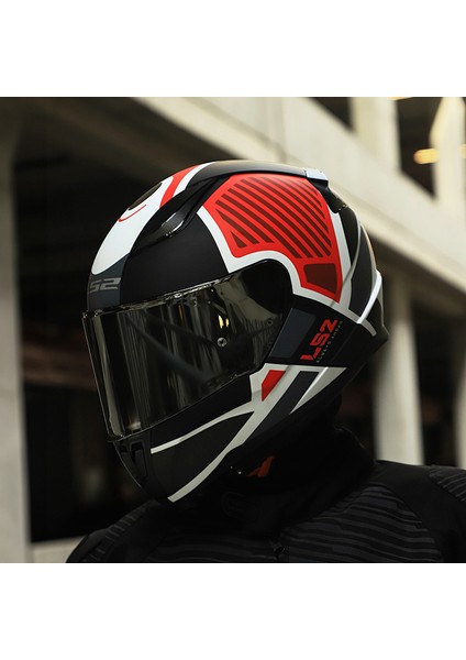 Rapıd 2 Grıd Mat Beyaz-Kırmızı Kask