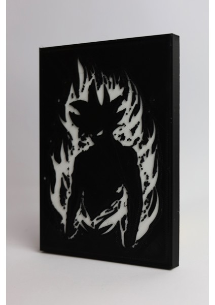 Dragon Ball Z - 3 Boyutlu Tabela - 11.5cm x 15.5cm x 1cm