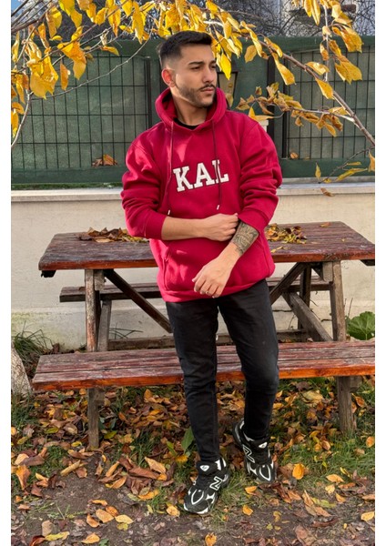 Unisex Nakışlı Oversize 3 Iplik Kolej Kapşonlu Sweatshirt indirimleri