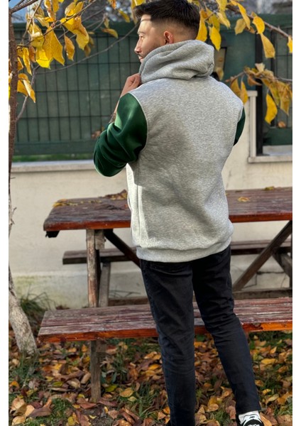 Unisex Nakışlı Oversize 3 Iplik Kolej Kapşonlu Sweatshirt fiyatları