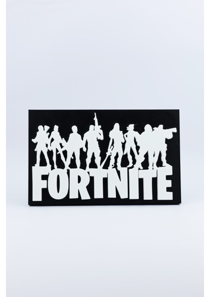 Fortnite- 3 Boyutlu Tabela - 20CM x 12.5cm x 1.5cm