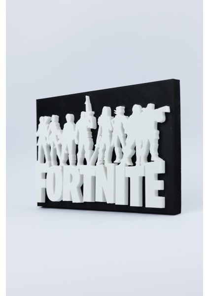 Fortnite- 3 Boyutlu Tabela - 20CM x 12.5cm x 1.5cm