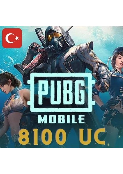 Pubg Mobile 8100 Uc Tr