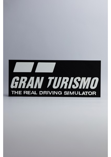 Gran Turismo - 3 Boyutlu Tabela 20CM x 8cm x 1.5cm