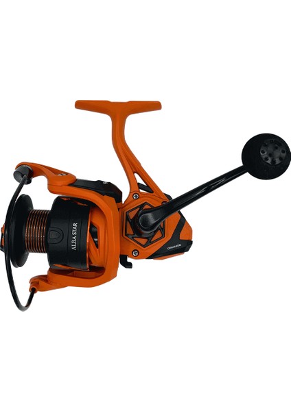 Barom 2000 7+1 Bilyalı 5.2:1 Devirli Turuncu Lrf Olta Makinesi