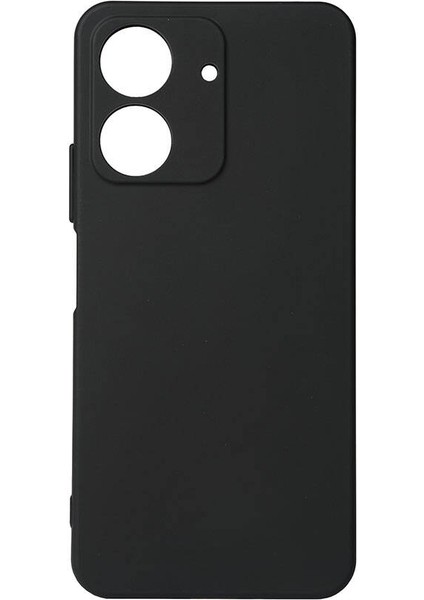 Xiaomi Redmi 13C Kılıf Siyah Yumuşak Silikon