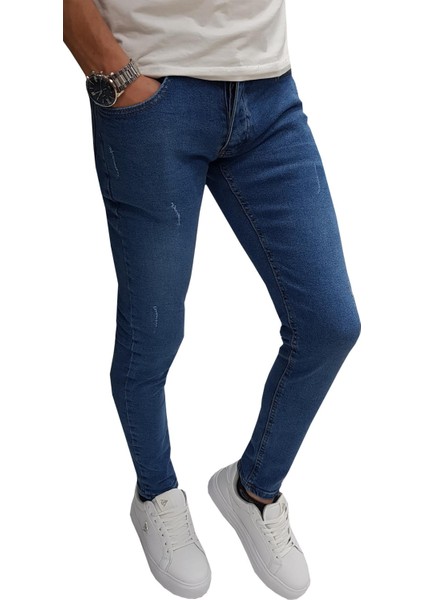 Denim Loni Enerjin Denim Slim Fit Mavi Jean PANTOLON-6690