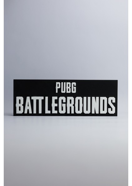 Pubg: Battlegrounds - 3 Boyutlu Tabela - 20CM x 7cm x 1.5cm