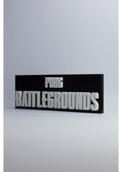 Pubg: Battlegrounds - 3 Boyutlu Tabela - 20CM x 7cm x 1.5cm