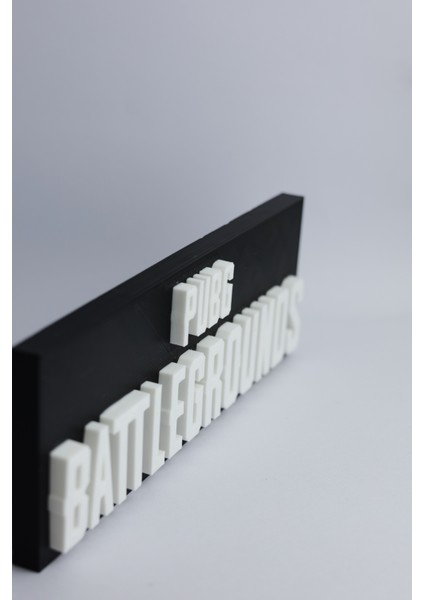 Pubg: Battlegrounds - 3 Boyutlu Tabela - 20CM x 7cm x 1.5cm