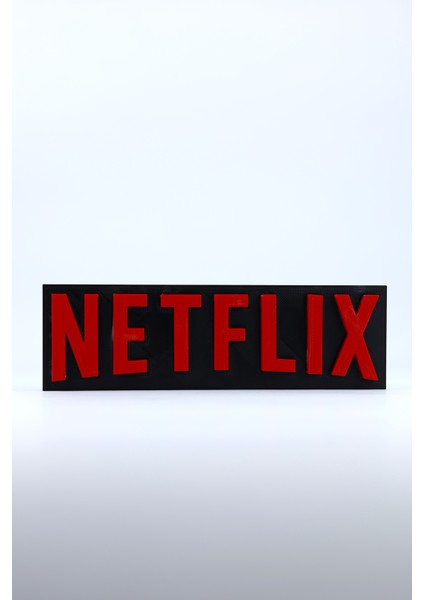 Netflix - 3 Boyutlu Tabela - 18CM x 5.5cm x 1.5cm