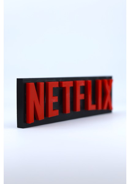 Netflix - 3 Boyutlu Tabela - 18CM x 5.5cm x 1.5cm