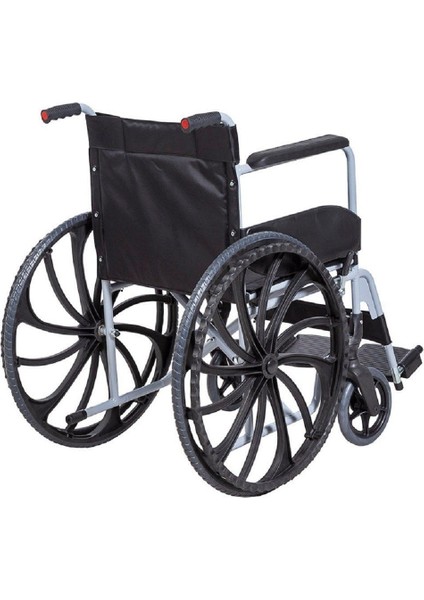 Poylin P100E Ekonomik Manuel Tekerlekli Sandalye