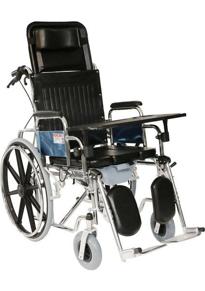 Poylin P615 Banyo Tuvalet Tekerlekli Sandalye