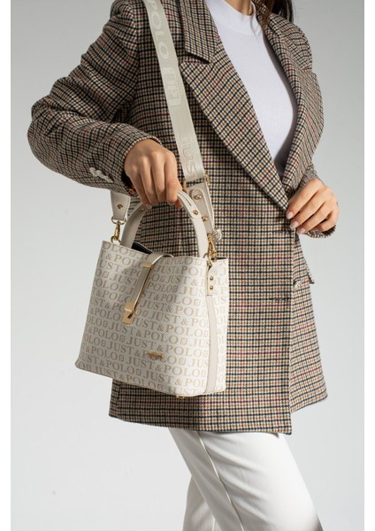 Baskı Desenli Su Geçirmez 3 Gözlü Kadın Omuz Çantası 22X20CM MDS2505 modelleri