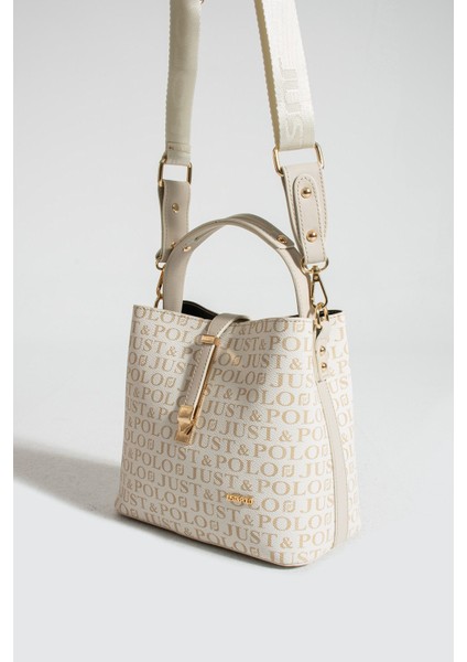 Baskı Desenli Su Geçirmez 3 Gözlü Kadın Omuz Çantası 22X20CM MDS2505 fırsatları