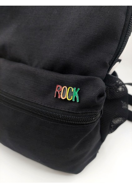 Rozet Metal Broş Yaka Okul Çantası Kıyafet Şapka Takı Aksesuar Rock And Roll Muzik Klips Rosette modelleri