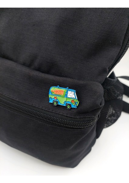 Rozet Metal Broş Yaka Okul Çantası Kıyafet Şapka Takı Aksesuar Scooby Doo Kopek Araba Klips Rosette modelleri
