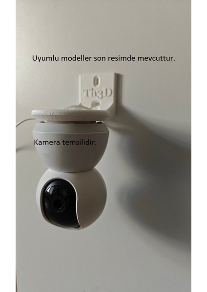 Home 360 2K C200 C300 C400 Kamera Duvar Montaj Aparatı (Kamera Değil.)