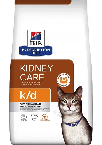 Prescription Diet Kidney Care K/d Tavuklu Kedi Kuru Maması 1,5 kg