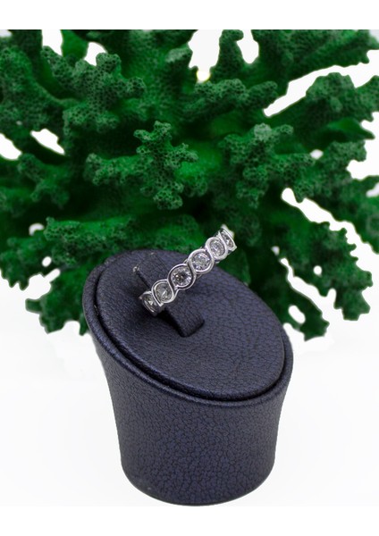 Taşlı 925 Ayar Gümüş Tamtur Yüzük fiyatları