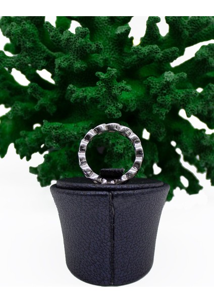 Taşlı 925 Ayar Gümüş Tamtur Yüzük fırsatları