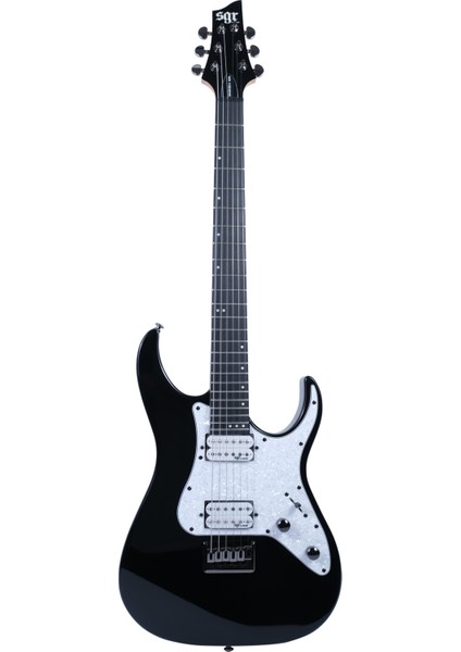 BANSHEE-6 SGR Elektro Gitar (Siyah-Beyaz)