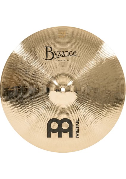 B17MTC-B Byzance Medium Thin 17" Brilliant Crash Zil