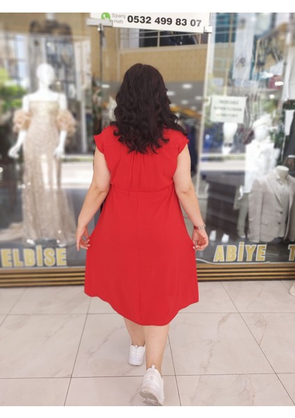 7162 V Yaka Beli Büzgülü Elbise fırsatları
