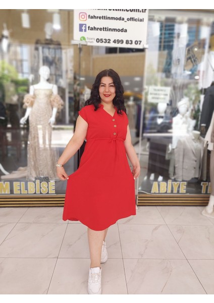 7162 V Yaka Beli Büzgülü Elbise indirimleri