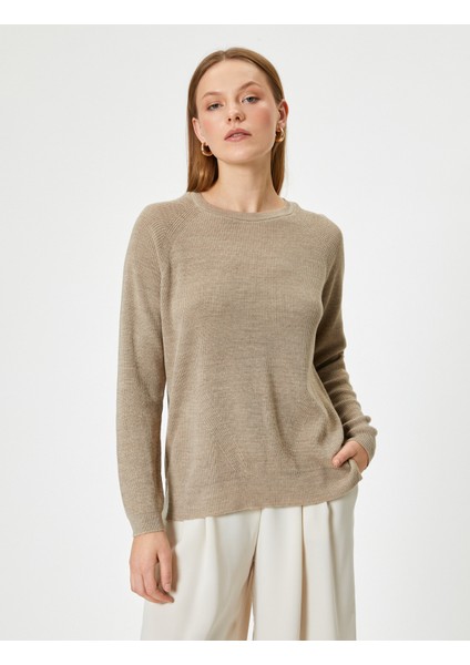 Oversize Triko Kazak Uzun Bisiklet Yaka modelleri