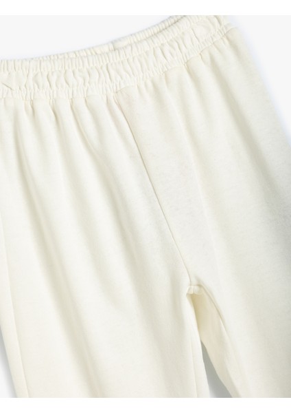 Basic Jogger Eşofman Altı Beli Lastikli Pamuklu