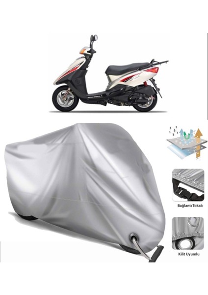 Yamaha Cygnus Rs Motosiklet Brandası (Bağlantı ve Kilit Uyumlu)
