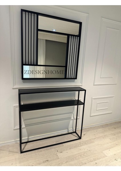 90 cm Ayna, 100X20X90 cm Dresuar Zdesıgnhome Z01
