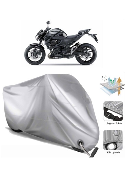 Kawasaki Z 800 E Motor Brandası Arka Çanta Uyumlu (Bağlant,kilit Uyumlu)