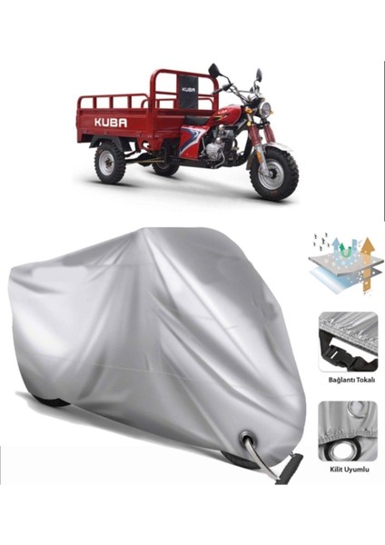 Kuba Pikap 200 Motor Brandası Arka Çanta Uyumlu (Bağlant,kilit Uyumlu)