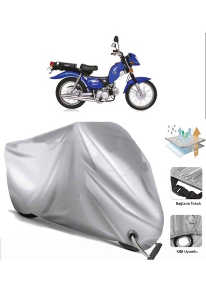 Kanuni Zebra 90 Motosiklet Brandası (Bağlantı ve Kilit Uyumlu)