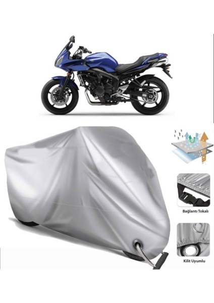 Yamaha Fz6 Fazer Motosiklet Brandası (Bağlantı ve Kilit Uyumlu)