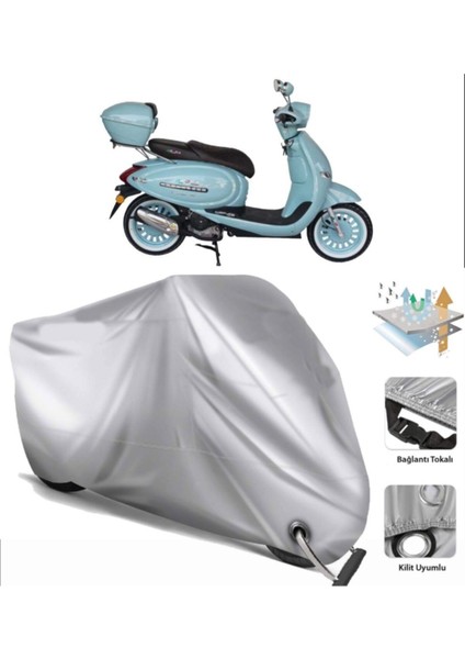 Arora Ar 50 Cappuccino Motor Brandası Arka Çanta Uyumlu (Bağlant,kilit Uyumlu)