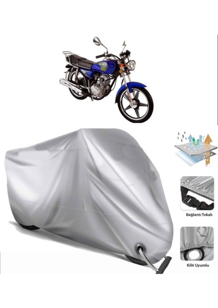 Belderia CD 125 Motor Brandası Arka Çanta Uyumlu (Bağlant,kilit Uyumlu)