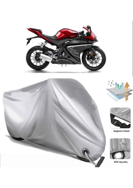 Yamaha Yzf R125 Motosiklet Brandası (Bağlantı ve Kilit Uyumlu)