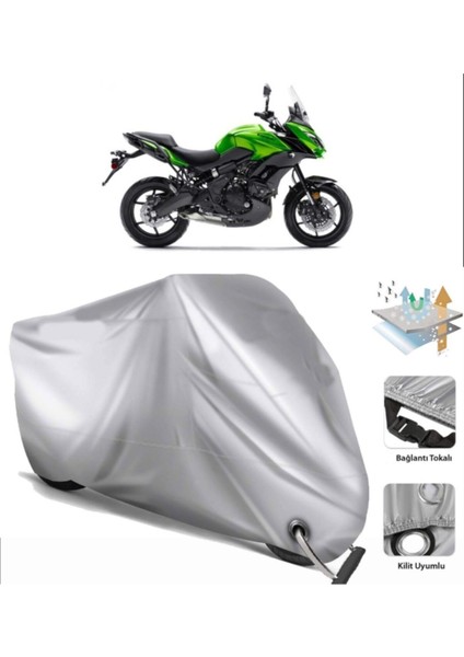 Kawasaki Kle 650 Versys Motor Brandası Arka Çanta Uyumlu (Bağlant,kilit Uyumlu)