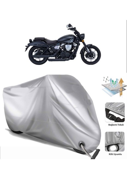 Mondial 250 Nevada Motor Brandası Arka Çanta Uyumlu (Bağlant,kilit Uyumlu)